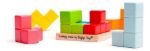 Imagen de Cubo Tetris Multicolor Bigjigs Toys 3+ Años Juego Destreza