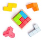 Imagen de Cubo Tetris Multicolor Bigjigs Toys 3+ Años Juego Destreza
