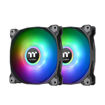 Imagen de KIT VENTILADORES THERMALTAKE PURE DUO 12 ARGB 120MM 2 PACK CL-F115-PL12SW-B
