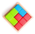 Imagen de Cubo Tetris Multicolor Bigjigs Toys 3+ Años Juego Destreza