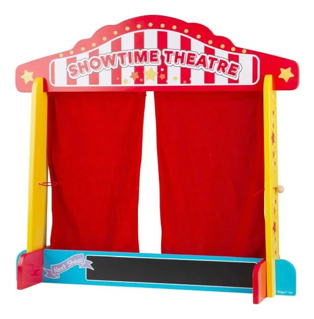 Imagen de Juego De Teatro De Mesa En Madera Tela Niños 3 Años+ Bigjigs