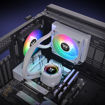 Imagen de REFRIGERACIÓN LÍQUIDA THERMALTAKE TH120 V2 ARGB SNOW SYNC 120MM BLANCA CL-W363-PL12SW-A