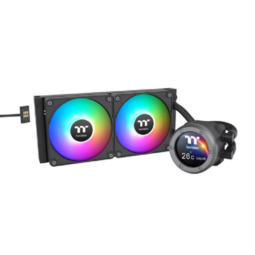 Imagen de REFRIGERACIÓN LÍQUIDA THERMALTAKE TH240 V2 ULTRA EX ARGB 240MM CL-W414-PL12SW-A