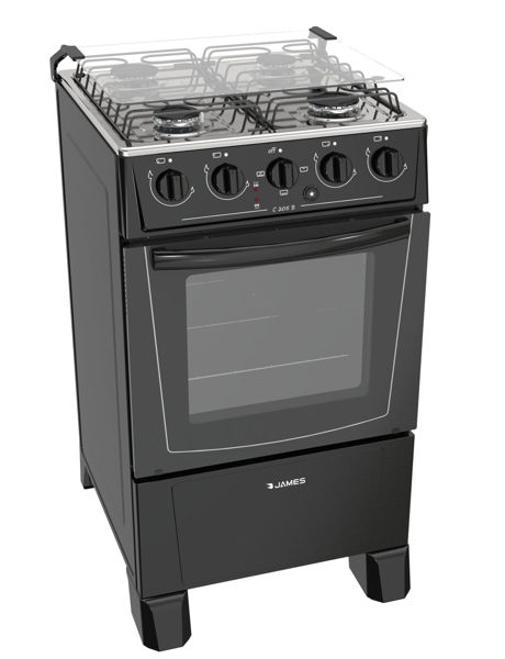 Imagen de Cocina James Comb C-205 Negra