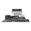 Imagen de COOLER CPU THERMALTAKE TOUGHAIR 110 TOP FLOW 120MM CL-P073-AL12BL-A