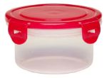 Imagen de Pack De Vaso Con Asas, Babero Con Cubiertos Y Bowl Bebedue Rojo