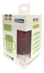 Imagen de Pack De Vaso Con Asas, Babero Con Cubiertos Y Bowl Bebedue Rojo