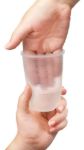 Imagen de Pack X3 Vasos Repuesto Memas Boon Silicona 240ml Capacidad Transparente Liso
