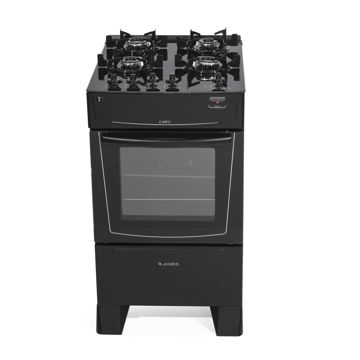 Imagen de Cocina a Gas c 690 Mesada Vid. Negro