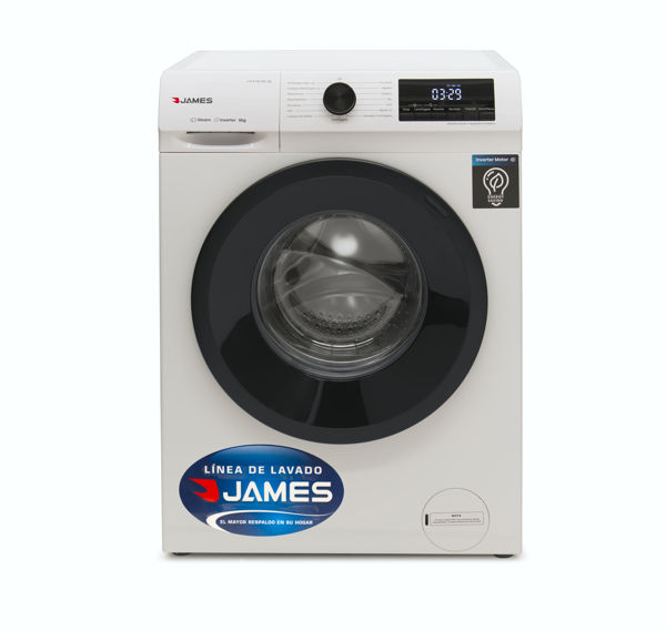 Imagen de Lavarropas James Lr8140 Inv Bl