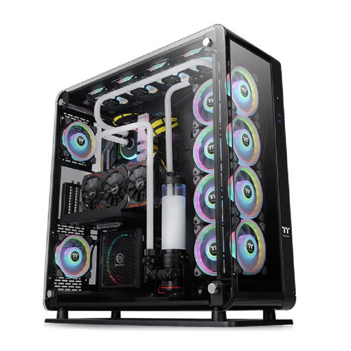 Imagen de GABINETE THERMALTAKE CORE P8 TG E-ATX FULL TOWER NEGRO CA-1Q2-00M1WN-00