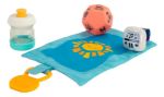 Imagen de Kit Para Regalar Con Mordillo Lamaze Sonajero 0-24 Meses Azul Liso