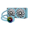 Imagen de REFRIGERACIÓN LÍQUIDA THERMALTAKE TH240 ARGB TURQUOISE 240MM CL-W319-PL12TQ-A