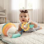 Imagen de Juguete Colgante Sonajero Con Espejito Y Mordillos Bebes 0m+ Amarillo Sunny