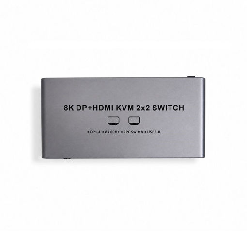 Imagen de GENERICO KVM DISPAYPORT/HDMI 2-PC 8K