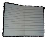 Imagen de Libreta Cuaderno Con Lentejuelas Hojas Rayadas 15 X 10cm Dorado Oscuro