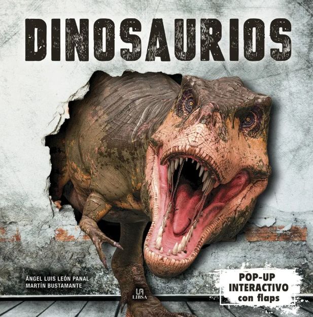 Imagen de Libro Pop Up 3d Interactivo Con Flaps Dinosaurios Infantil