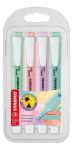 Imagen de Packx4 Marcadores Fluorescente Proteccion Antisecado Stabilo