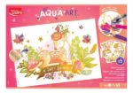 Imagen de Set 5 Ilustraciones 18 Lapices Aqua Art Maped Niños 7 Años+ Efecto Metalizado