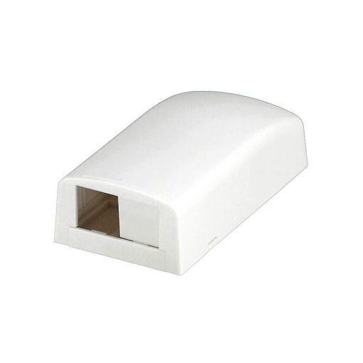 Imagen de PANDUIT CAJA MONTAJE EXTERIOR 2 PUERTOS CBX2IW-AY