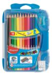 Imagen de Set X12 Lapices Colores+sacapuntas+borrador+lapiz Maped Colores