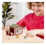 Imagen de Juguete Casa Caseta De Perritos Comedero Terra Niños 3 Años+ Naranja Oscuro