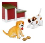 Imagen de Juguete Casa Caseta De Perritos Comedero Terra Niños 3 Años+ Naranja Oscuro