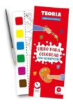 Imagen de Libreta Para Colorear Con Acuarelas Teoria Con Pincel 20 Pag Rojo