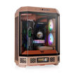 Imagen de GABINETE THERMALTAKE THE TOWER 600 GRAVEL SAND ATX MID TOWER VERTICAL CA-1Z1-00MGWN-00