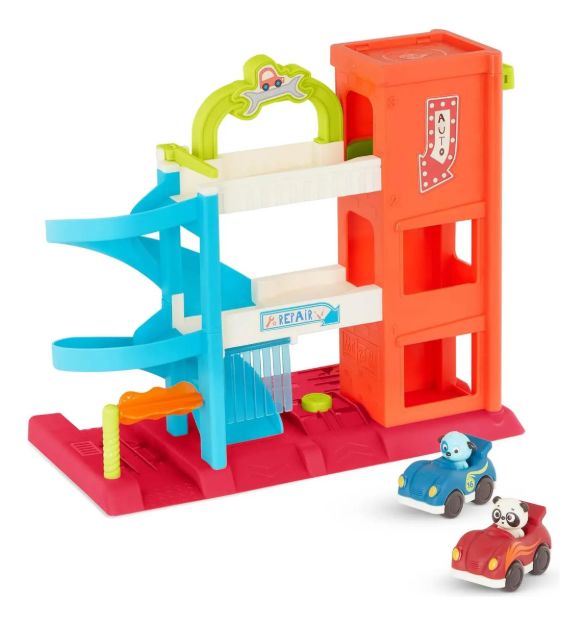 Imagen de Juguete Set Garaje Para Autos 3 Pisos Sonido Bebe 18m+ Btoys
