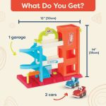 Imagen de Juguete Set Garaje Para Autos 3 Pisos Sonido Bebe 18m+ Btoys
