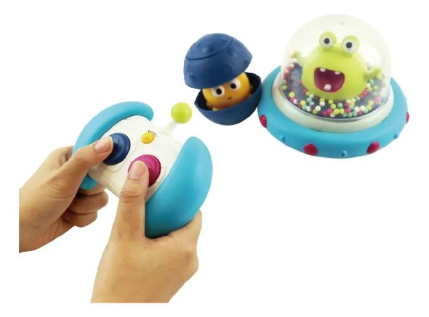 Imagen de Juguete Control Remoto Nave Espacial Luz Sonidos Bebes 12m+