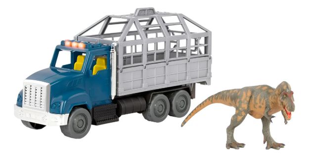 Imagen de Camion De Tyrannosaurus Rex Con Luces Y Sonidos Niños 3años+ Dinosaurio/camion Azul