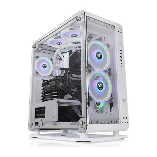 Imagen de GABINETE THERMALTAKE CORE P6 TG SNOW E-ATX FULL TOWER CA-1V2-00M6WN-00