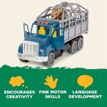 Imagen de Camion De Tyrannosaurus Rex Con Luces Y Sonidos Niños 3años+ Dinosaurio/camion Azul