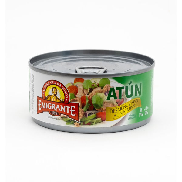 Imagen de Atun Emigrante Desmenuzado Al Natural 170 gr