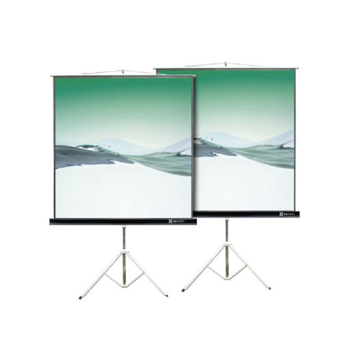 Imagen de PANTALLA DE PROYECCIÓN KLIP XTREME CON TRÍPODE 120" 4:3 KPS-104