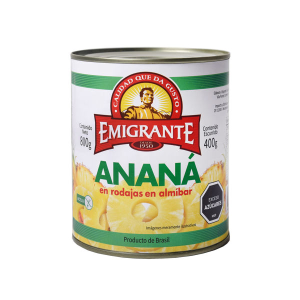 Imagen de Anana Emigrante En Almibar 850 gr