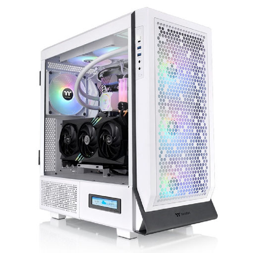Imagen de GABINETE THERMALTAKE H500 TG SNOW ATX MID TOWER CA-1X5-00M6WN-00