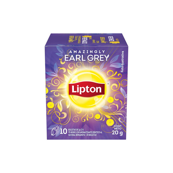 Imagen de Te Lipton Amazing Grey X10