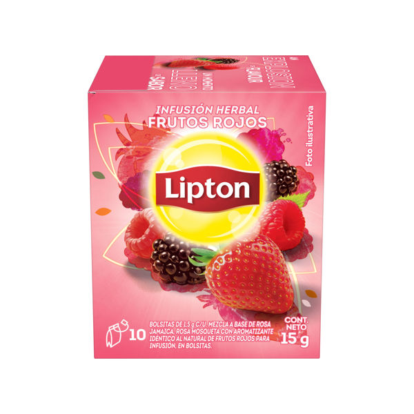 Imagen de Te Lipton Infusion de Frutos Rojos X10