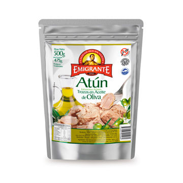Imagen de Atun Emigrante Trozos En Aceite de Oliva 500 gr
