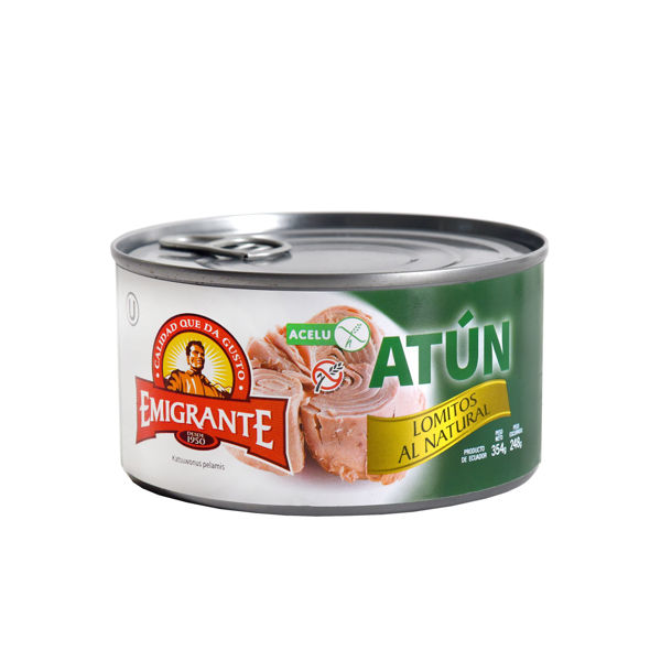 Imagen de Atun Emigrante Lomitos Al Natural 340 gr