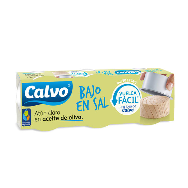 Imagen de Atun Calvo X3 Ac.olvi. Bajo En Sal