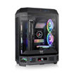 Imagen de GABINETE THERMALTAKE THE TOWER 600 BLACK ATX MID TOWER VERTICAL CA-1Z1-00M1WN-00