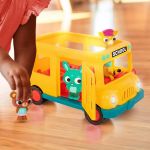 Imagen de Juguete Autobus Omnibus Escolar Musical Animales Bebes 18m+