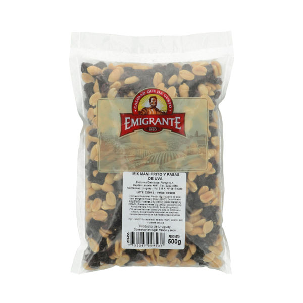 Imagen de Mani Emigrante Frito con Pasas 500 gr