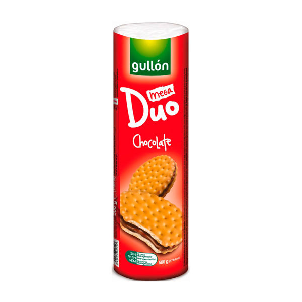 Imagen de Galleta Gullon Chocolate Mega Duo 500 gr