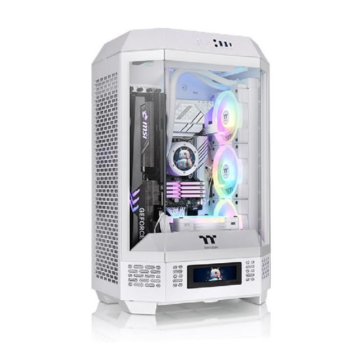 Imagen de GABINETE THERMALTAKE THE TOWER 300 SNOW MICRO-ATX MICRO TOWER VERTICAL CA-1Y4-00S6WN-00