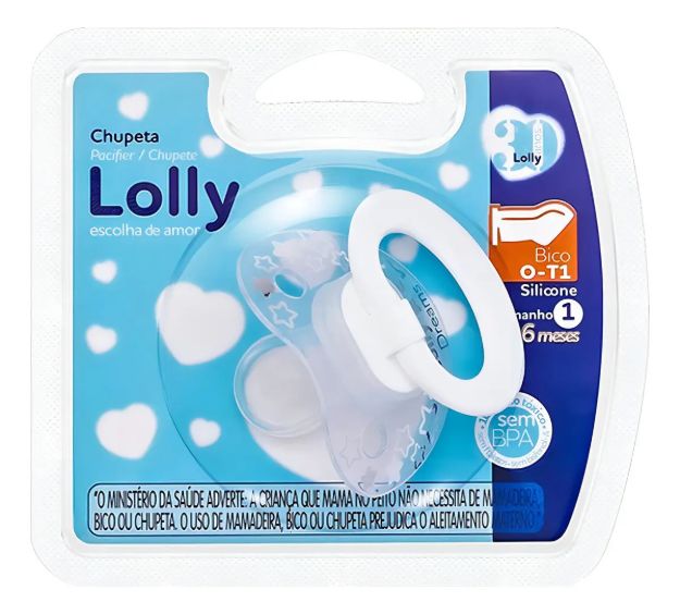 Imagen de Chupete Neutro Dreams Orto Tam 1 - Lolly Kinddy Blanco 0-6 Meses